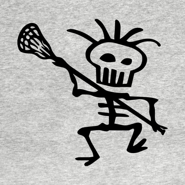 Clean Bones logo Black by Achy Bones Lacrosse